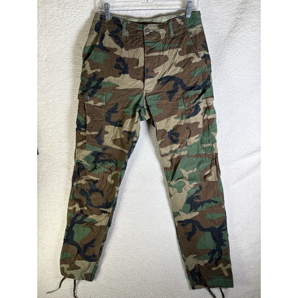 Vintage US Military Pants Small Woodland BDU Camo Propper 80s 90s Hot Weather